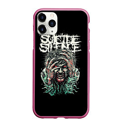 Чехол iPhone 11 Pro матовый Suicide silence