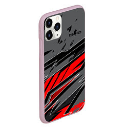 Чехол iPhone 11 Pro матовый Counter-Strike, цвет: 3D-розовый — фото 2