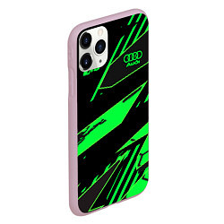 Чехол iPhone 11 Pro матовый Audi RS, цвет: 3D-розовый — фото 2