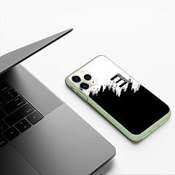 Чехол iPhone 11 Pro матовый EMINEM, цвет: 3D-салатовый — фото 2