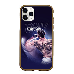 Чехол iPhone 11 Pro матовый Tony Ferguson, цвет: 3D-коричневый