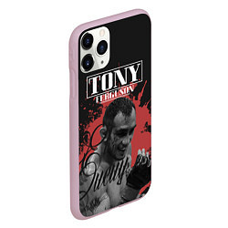 Чехол iPhone 11 Pro матовый Tony Ferguson, цвет: 3D-розовый — фото 2