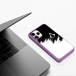 Чехол iPhone 11 Pro матовый ASSASSINS CREED, цвет: 3D-фиолетовый — фото 2
