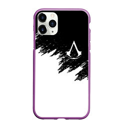 Чехол iPhone 11 Pro матовый ASSASSINS CREED, цвет: 3D-фиолетовый