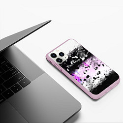 Чехол iPhone 11 Pro матовый THREE DAYS GRACE, цвет: 3D-розовый — фото 2