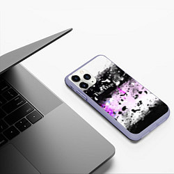 Чехол iPhone 11 Pro матовый THREE DAYS GRACE, цвет: 3D-светло-сиреневый — фото 2