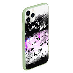 Чехол iPhone 11 Pro матовый THREE DAYS GRACE, цвет: 3D-салатовый — фото 2