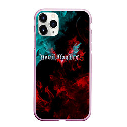 Чехол iPhone 11 Pro матовый DEVIL MAY CRY, цвет: 3D-розовый