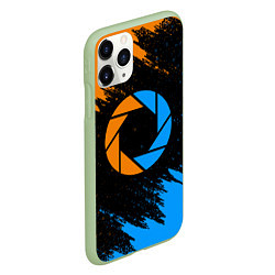 Чехол iPhone 11 Pro матовый PORTAL, цвет: 3D-салатовый — фото 2