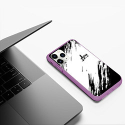 Чехол iPhone 11 Pro матовый ASAP ROCKY, цвет: 3D-фиолетовый — фото 2