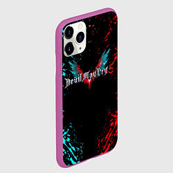 Чехол iPhone 11 Pro матовый DEVIL MAY CRY, цвет: 3D-фиолетовый — фото 2