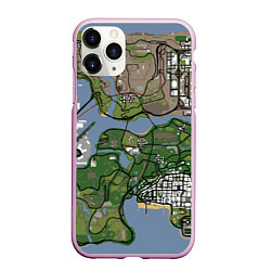 Чехол iPhone 11 Pro матовый San andreas