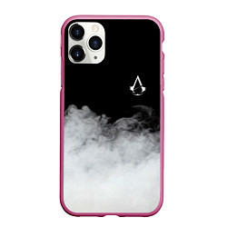 Чехол iPhone 11 Pro матовый Assassin??s Creed, цвет: 3D-малиновый