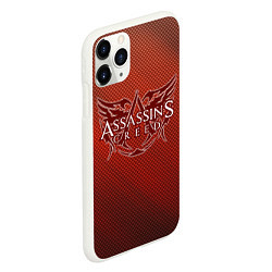 Чехол iPhone 11 Pro матовый Assassin’s Creed, цвет: 3D-белый — фото 2