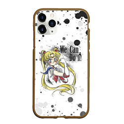 Чехол iPhone 11 Pro матовый Sailor Moon We can do it!