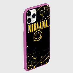 Чехол iPhone 11 Pro матовый NIRVANA, цвет: 3D-фиолетовый — фото 2