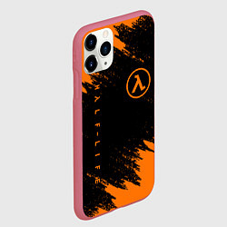 Чехол iPhone 11 Pro матовый HALF-LIFE, цвет: 3D-малиновый — фото 2