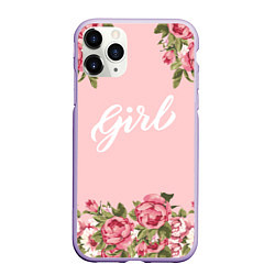 Чехол iPhone 11 Pro матовый Girl