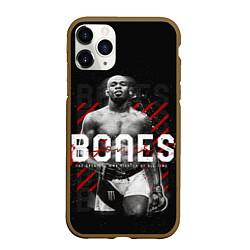 Чехол iPhone 11 Pro матовый Bones Jones, цвет: 3D-коричневый