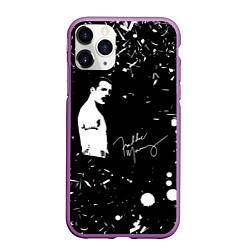 Чехол iPhone 11 Pro матовый Queen, цвет: 3D-фиолетовый