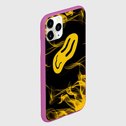Чехол iPhone 11 Pro матовый ПОШЛАЯ МОЛЛИ, цвет: 3D-фиолетовый — фото 2