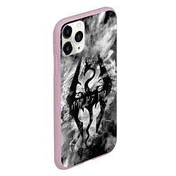 Чехол iPhone 11 Pro матовый THE ELDER SCROLLS, цвет: 3D-розовый — фото 2