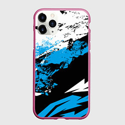 Чехол iPhone 11 Pro матовый Bona Fide, цвет: 3D-малиновый