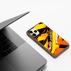 Чехол iPhone 11 Pro матовый Bona Fide, цвет: 3D-коричневый — фото 2