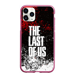 Чехол iPhone 11 Pro матовый THE LAST OF US, цвет: 3D-малиновый