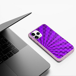 Чехол iPhone 11 Pro матовый Bona Fide, цвет: 3D-розовый — фото 2