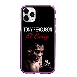 Чехол iPhone 11 Pro матовый EL CUCUY, цвет: 3D-фиолетовый