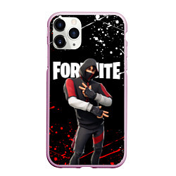 Чехол iPhone 11 Pro матовый FORTNITE IKONIK