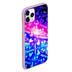 Чехол iPhone 11 Pro матовый FORTNITE&MARSMELLO COSMO, цвет: 3D-розовый — фото 2