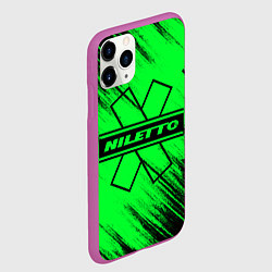 Чехол iPhone 11 Pro матовый NILETTO, цвет: 3D-фиолетовый — фото 2