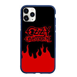 Чехол iPhone 11 Pro матовый Ozzy Osbourne, цвет: 3D-тёмно-синий