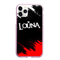 Чехол iPhone 11 Pro матовый Louna, цвет: 3D-розовый