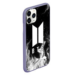 Чехол iPhone 11 Pro матовый BTS, цвет: 3D-серый — фото 2