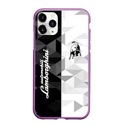 Чехол iPhone 11 Pro матовый Lamborghini