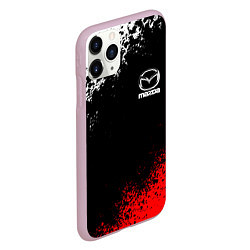 Чехол iPhone 11 Pro матовый MAZDA, цвет: 3D-розовый — фото 2