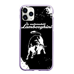 Чехол iPhone 11 Pro матовый Lamborghini