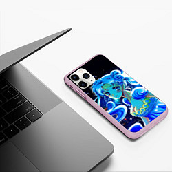 Чехол iPhone 11 Pro матовый СЕЙЛОР МУН, цвет: 3D-розовый — фото 2