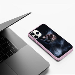 Чехол iPhone 11 Pro матовый Void Edge, цвет: 3D-розовый — фото 2