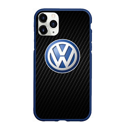 Чехол iPhone 11 Pro матовый Volkswagen Logo