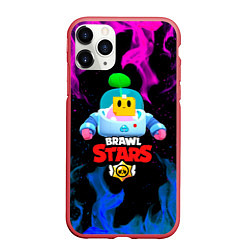 Чехол iPhone 11 Pro матовый BRAWL STARS SPROUT 13, цвет: 3D-красный