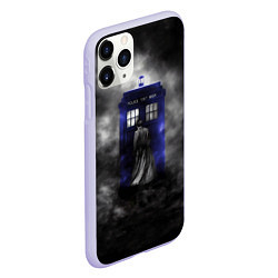 Чехол iPhone 11 Pro матовый THE DOCTOR, цвет: 3D-светло-сиреневый — фото 2