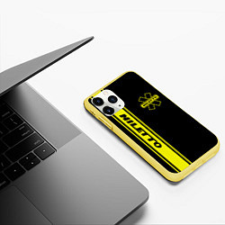 Чехол iPhone 11 Pro матовый NILETTO, цвет: 3D-желтый — фото 2