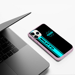 Чехол iPhone 11 Pro матовый NILETTO, цвет: 3D-розовый — фото 2