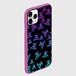 Чехол iPhone 11 Pro матовый Benzo Gang - Big Baby Tape, цвет: 3D-фиолетовый — фото 2