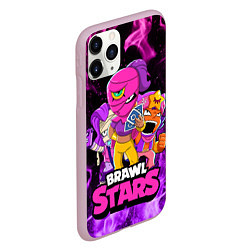 Чехол iPhone 11 Pro матовый BRAWL STARS TARA, цвет: 3D-розовый — фото 2