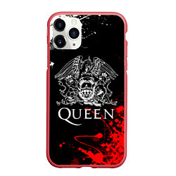 Чехол iPhone 11 Pro матовый QUEEN, цвет: 3D-красный